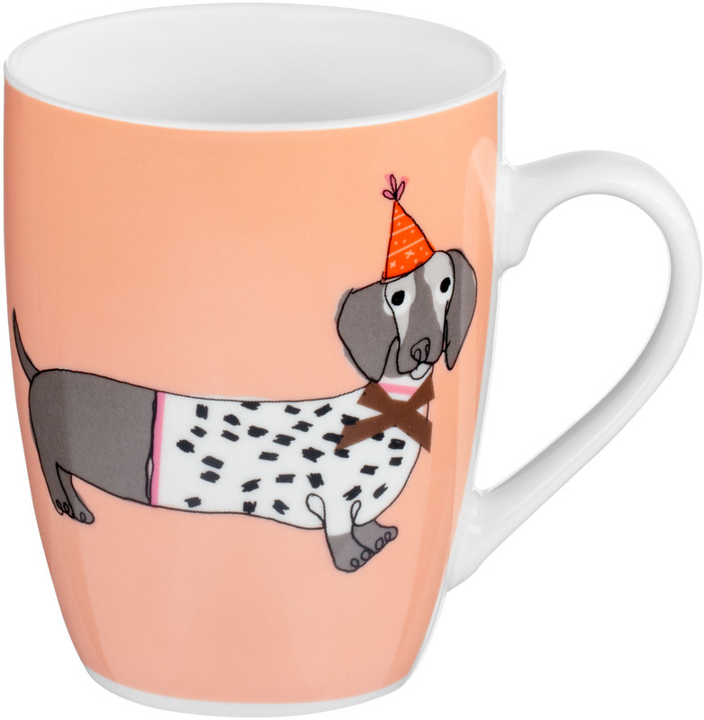 Чашка ARDESTO Dackel 330 мл порцеляна (AR3401)